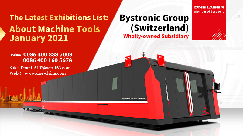 Global Machines-Tools Tools Trade shows in January 2021