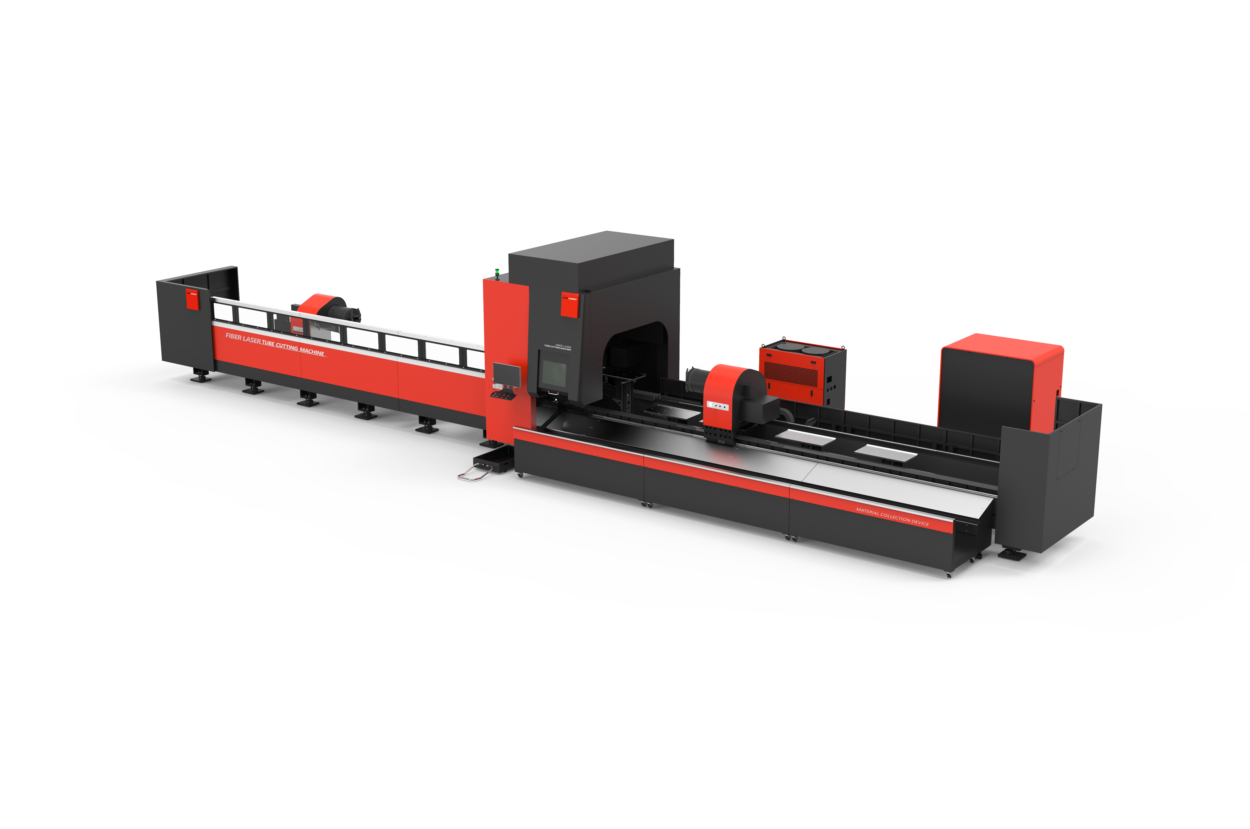 D-Tube 380 Medium and Heavy duty Fiber Laser tube Cutting Machine