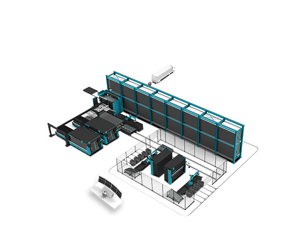 DNE LASER Smart Factory Solution